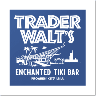 Trader Walt's Enchanted Tiki Bar Posters and Art